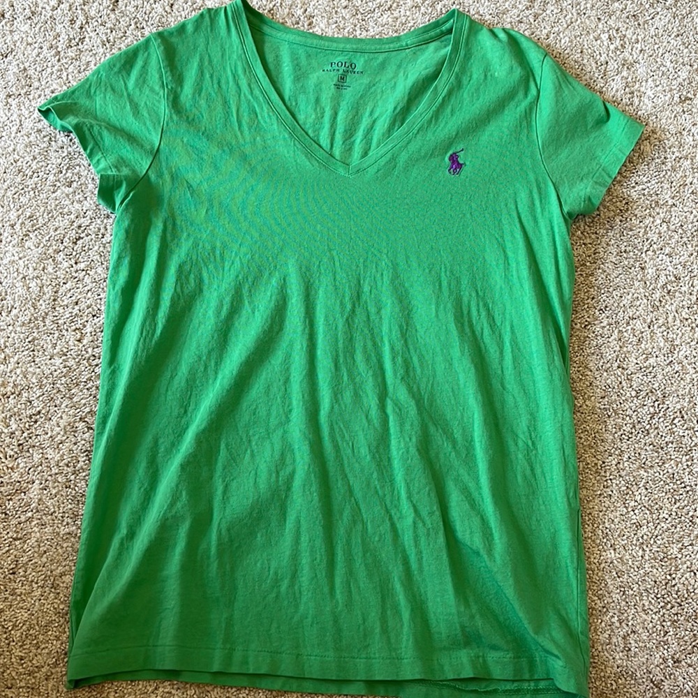 Polo v neck t shirt